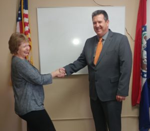 Assessor Kent Bryant and County Clerk Sandy Collop